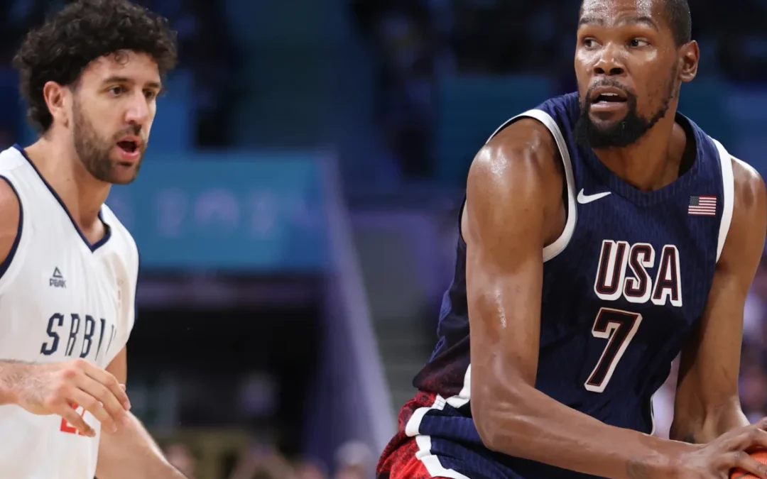 Kevin Durant Shines in Team USA’s Big Olympic Win Over Serbia