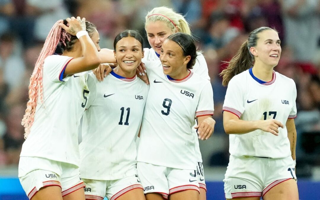 USWNT Triumphs with Dominant Attack: Olympic Quarterfinals Secured